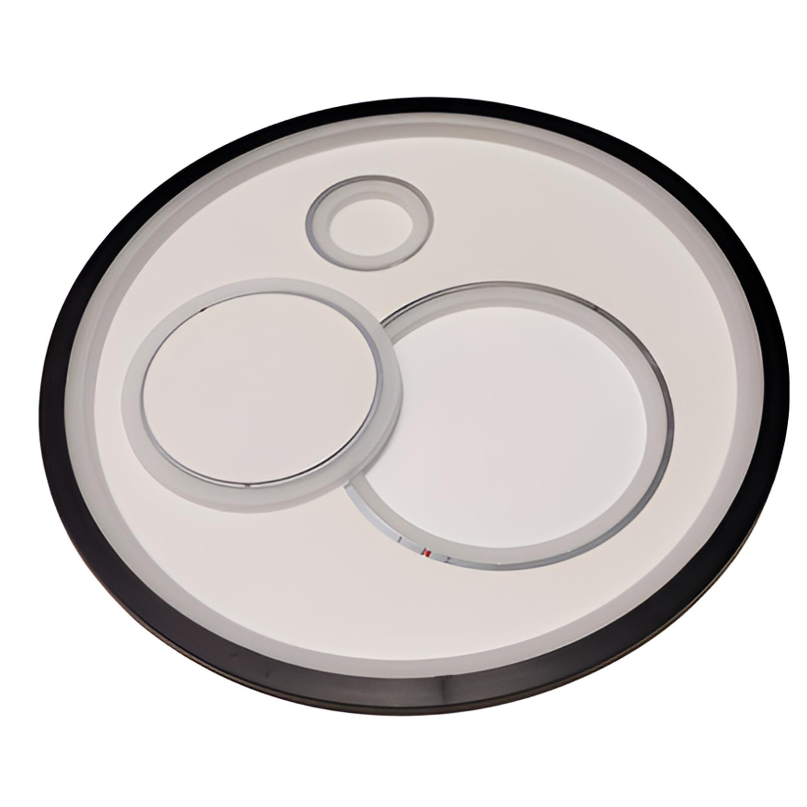 家用圆形吸顶灯卧室灯多色调节简约时尚新中式创意大气个性