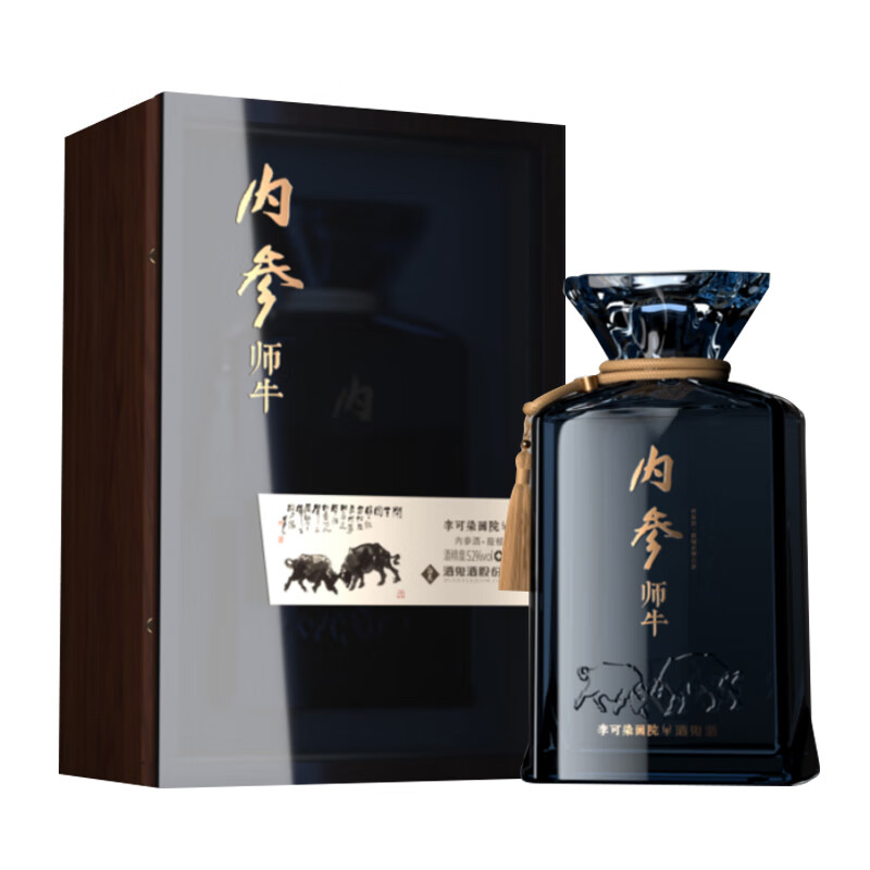 酒鬼 酒鬼内参 师牛 52度500ml 礼盒装 馥郁香型白酒52度500ml