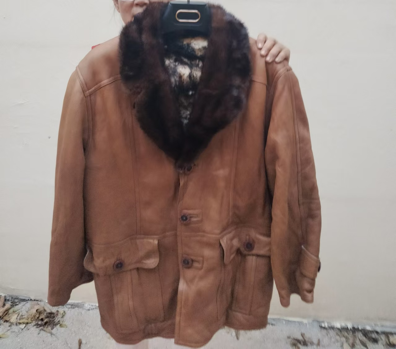 时尚潮流休闲皮衣