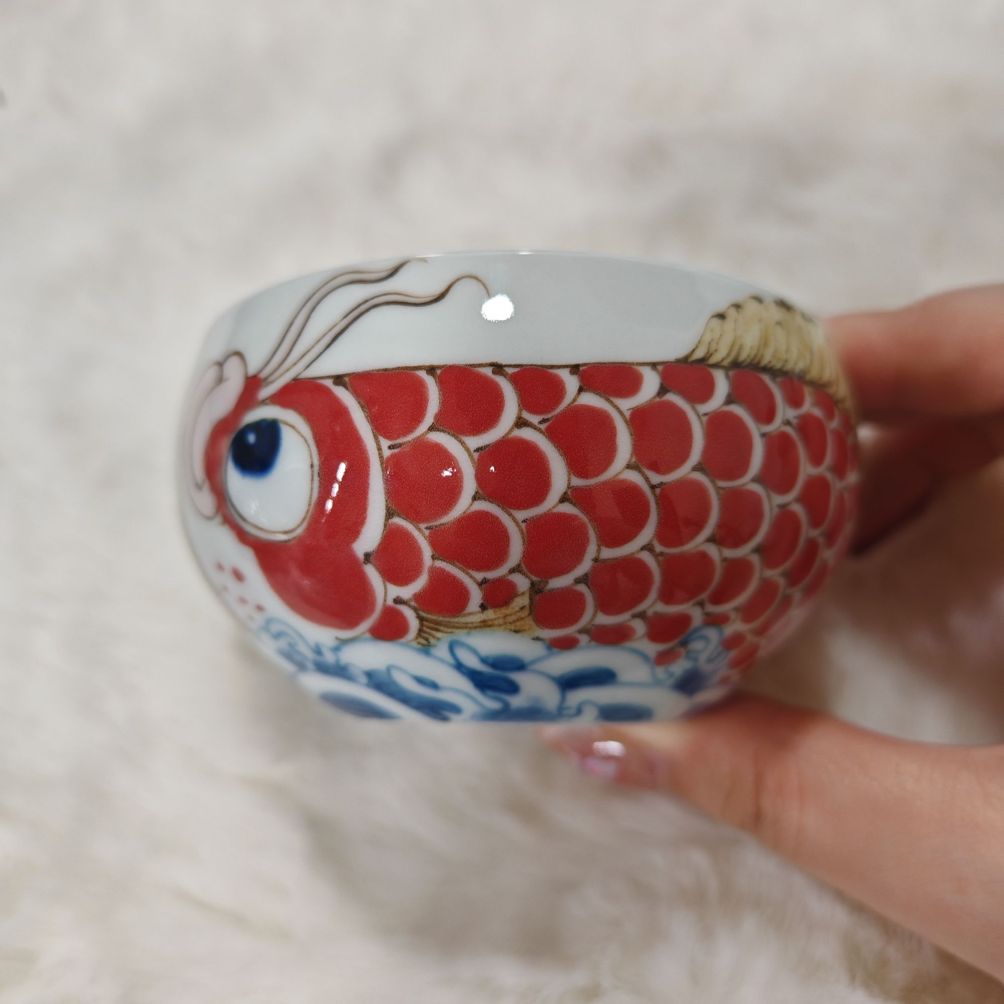 昨明  新国风国潮 逍遥游 龙鱼罗汉杯