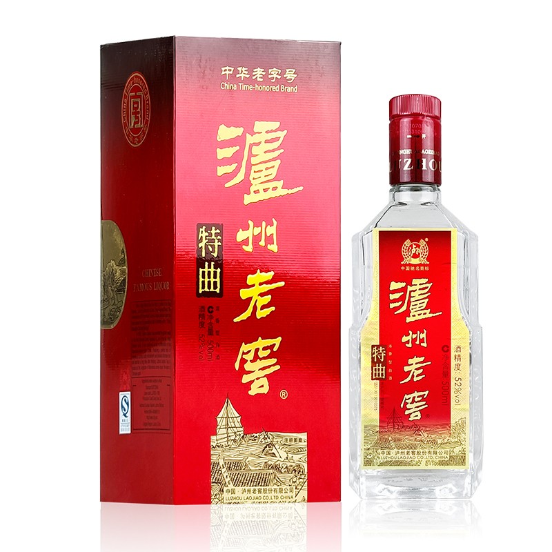 泸州老窖特曲老字号 浓香型白酒 2011年-2012年 【Z】52度500mL*1瓶