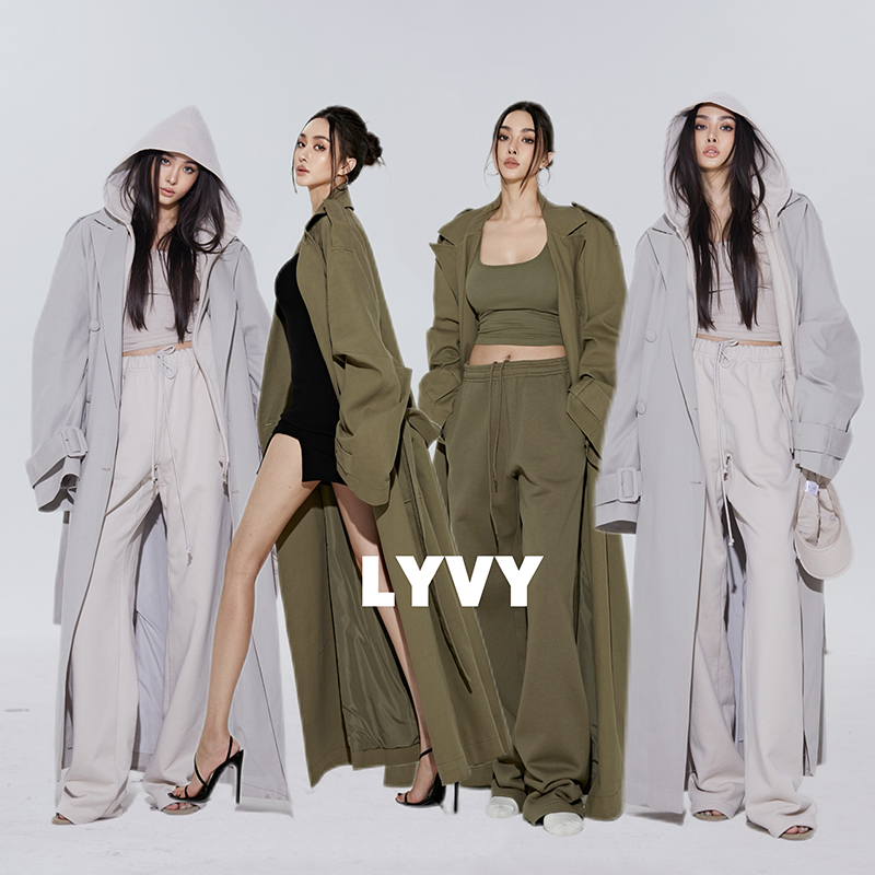 【长款风衣 】袁伶嫣同款超长风衣外套男女同款休闲帅气质感