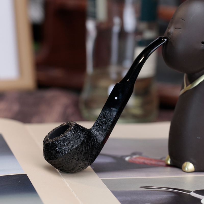 石楠木纯手工斗 经典牛头斗型 直斗弯斗两种可选