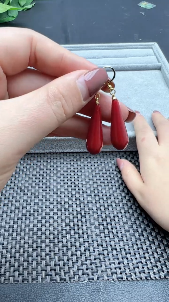 【闪购商品】查罗石耳钉未镶嵌020