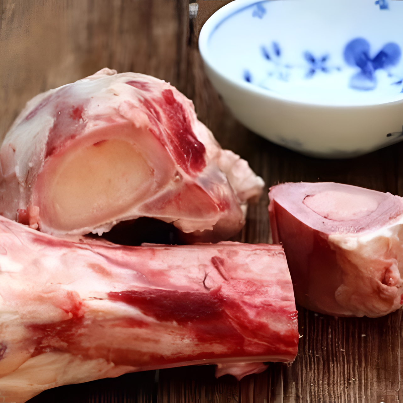 【百大合家康】牛骨4斤 清真 新鲜牛大骨熬汤专用牛棒骨 火锅食材
