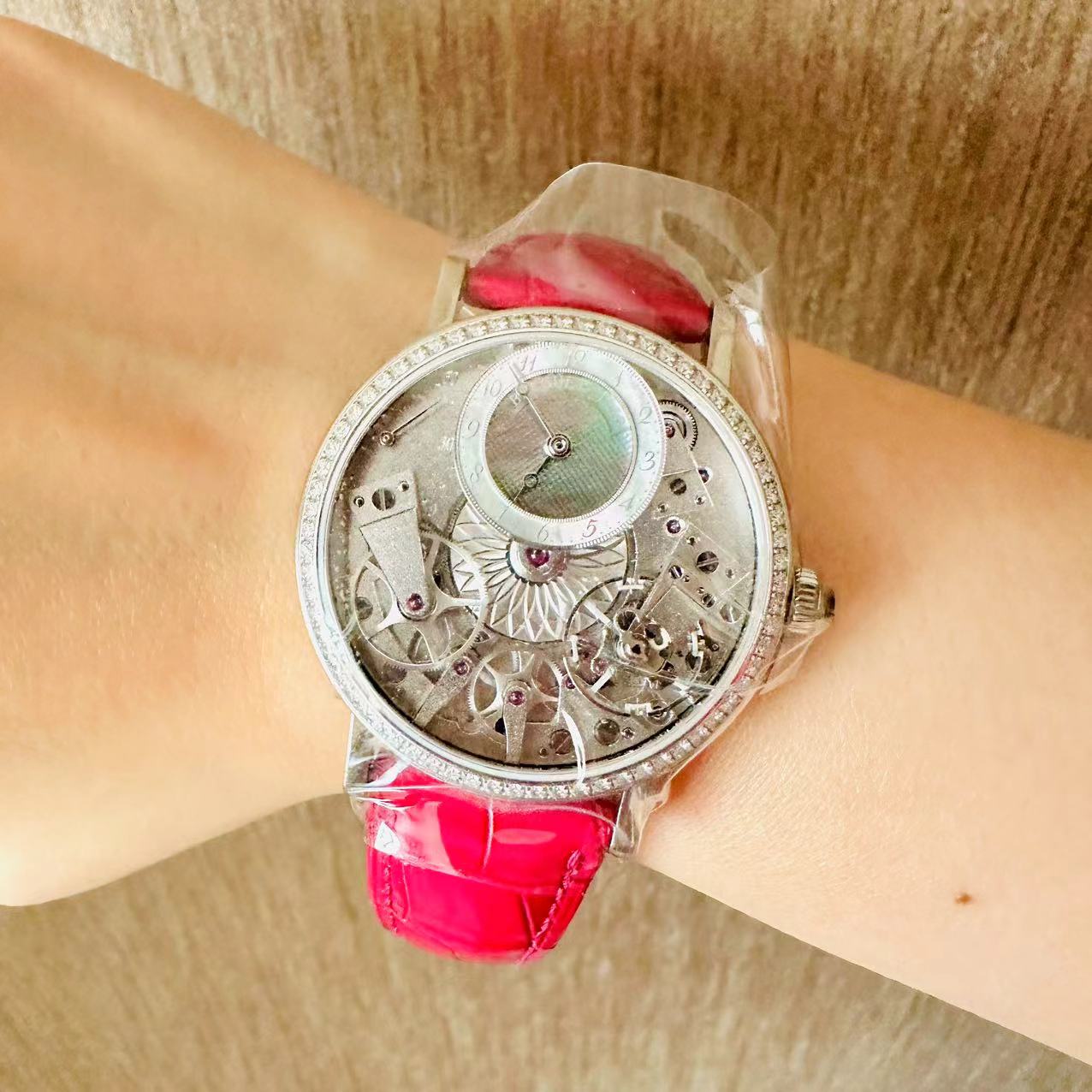 95新  胖虎腕表/宝玑/传世/自动机械,37mm18k白金/240129010