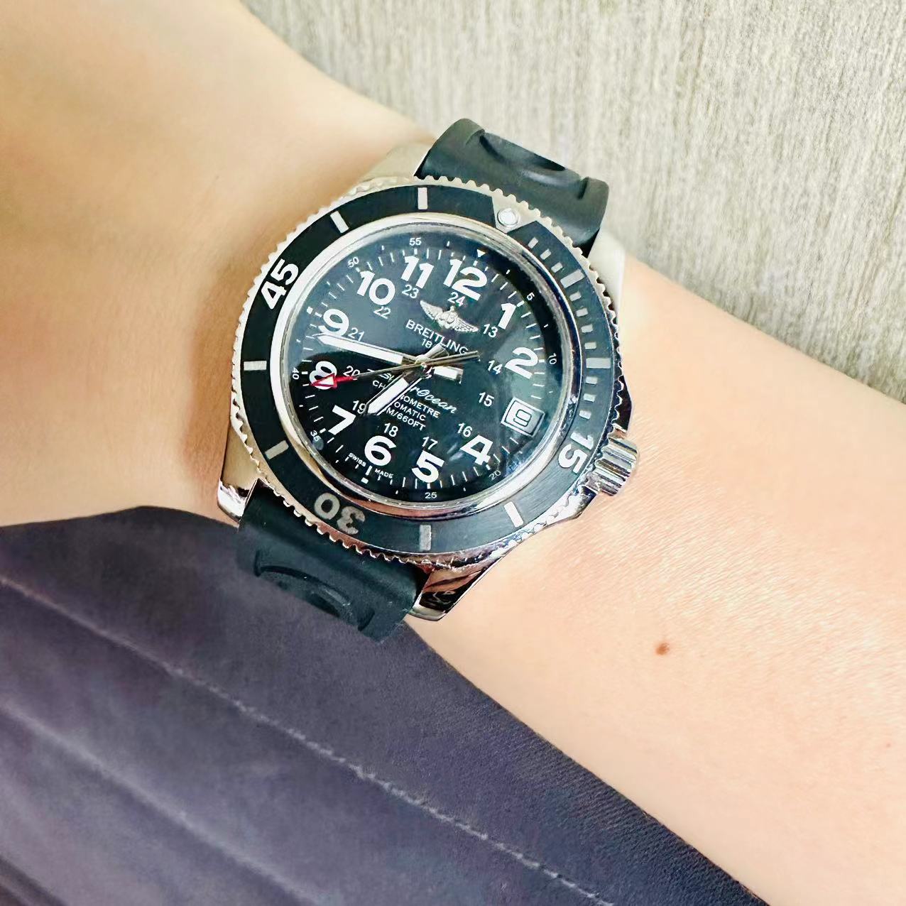 95新 BREITLING/百年灵 自动机械,36毫米/精钢/240610012