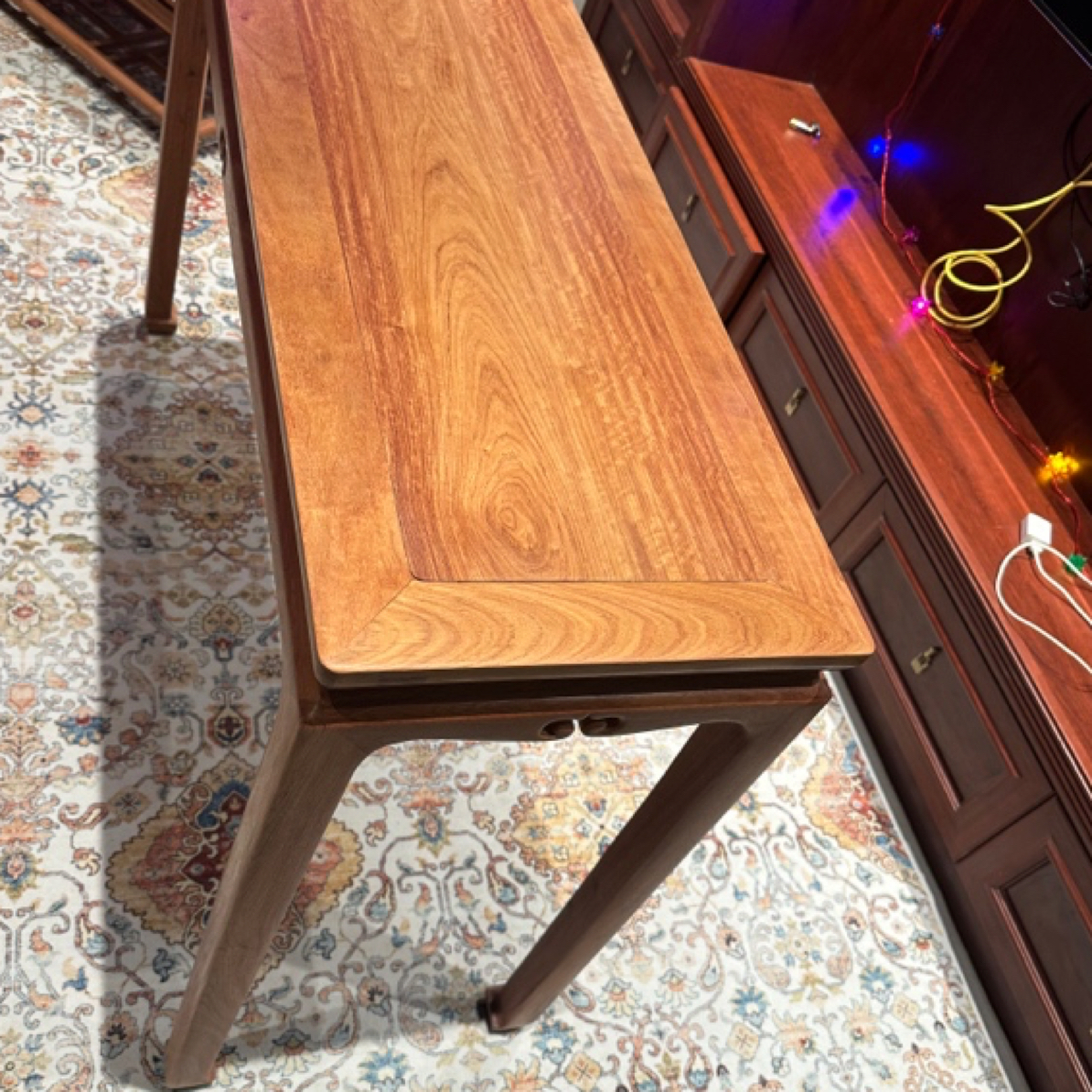 缅甸独板精品条案