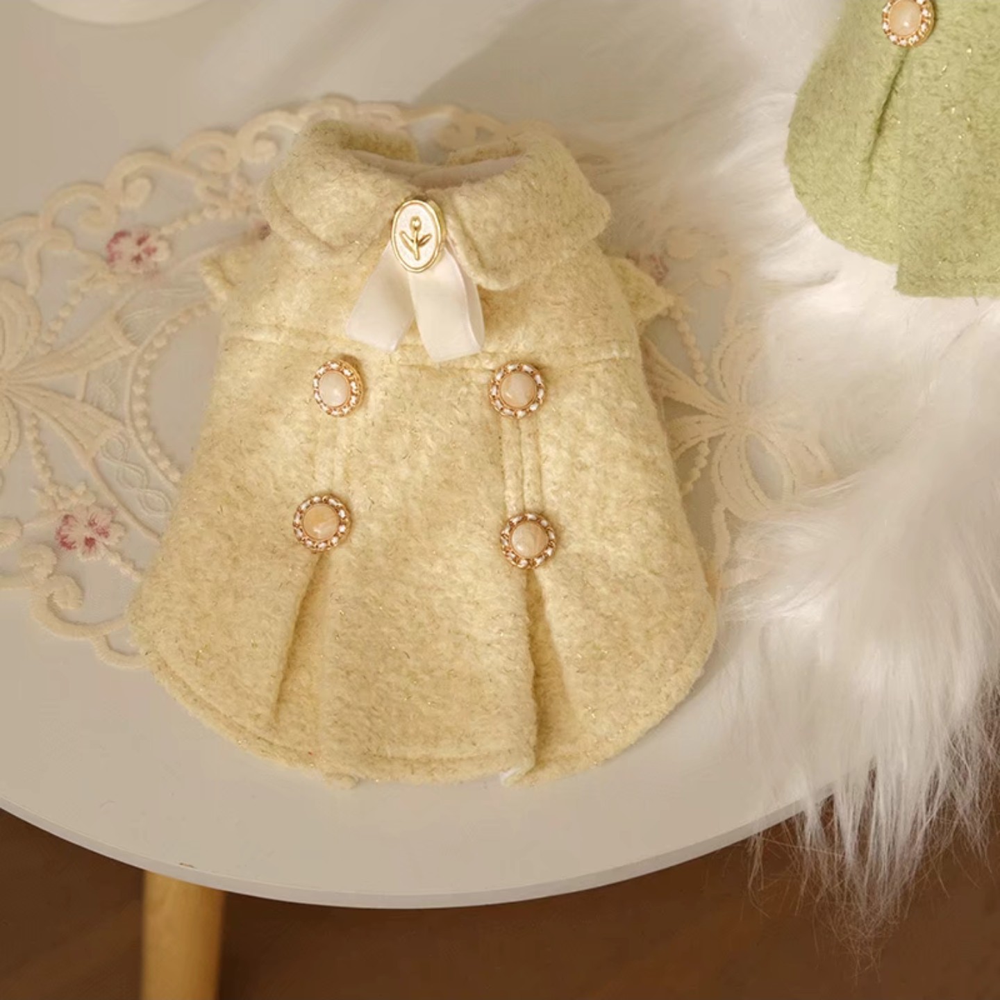 甜糖家羊毛新款宠物衣服名媛风|猫猫狗狗衣服|高级定制