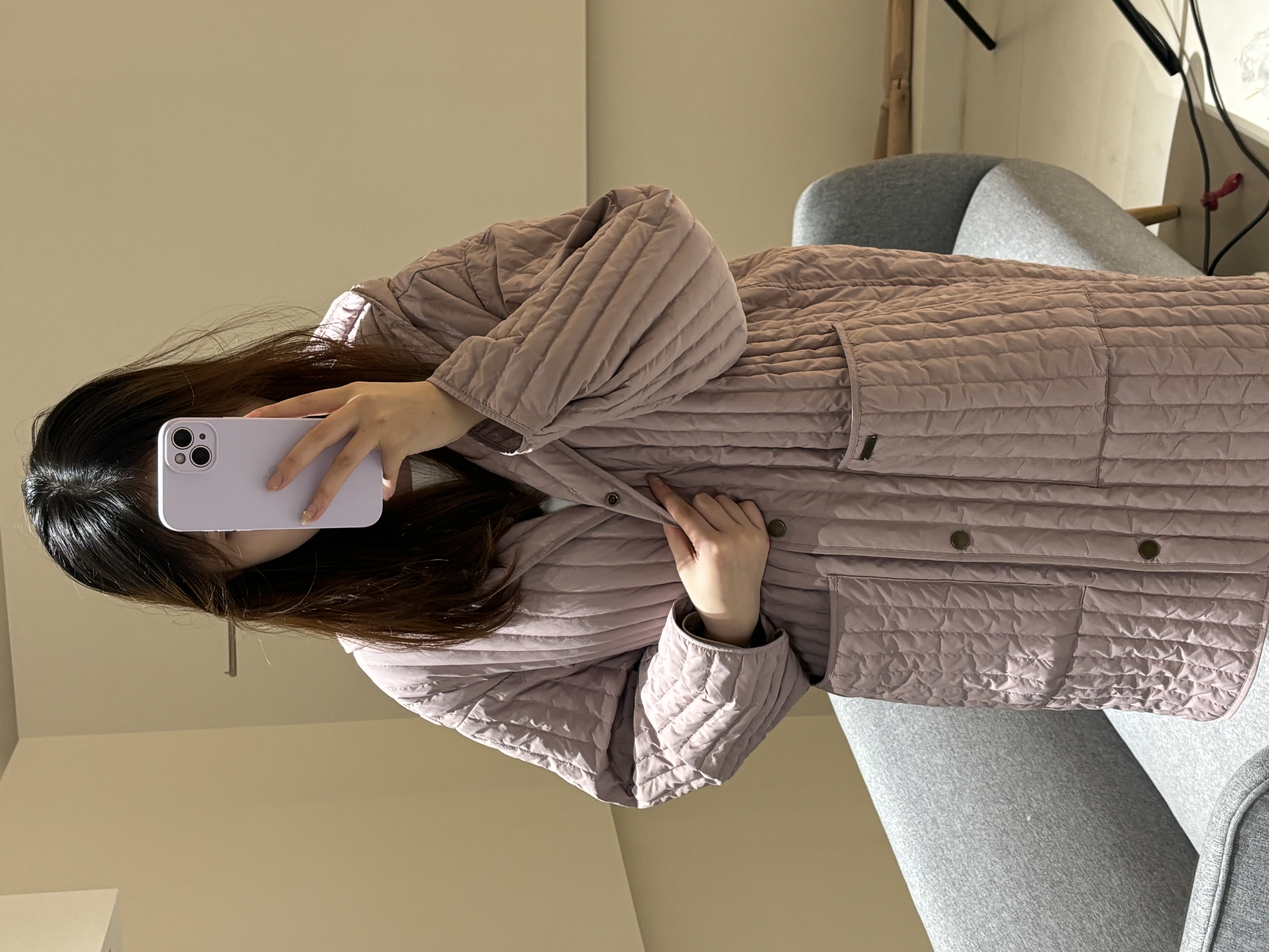 【大可专属】新款时尚休闲连帽宽松长袖高品质羽绒服女0269