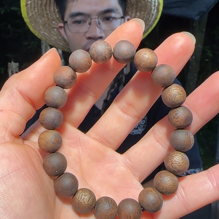 沉香手串虎斑棋1.0手串8克