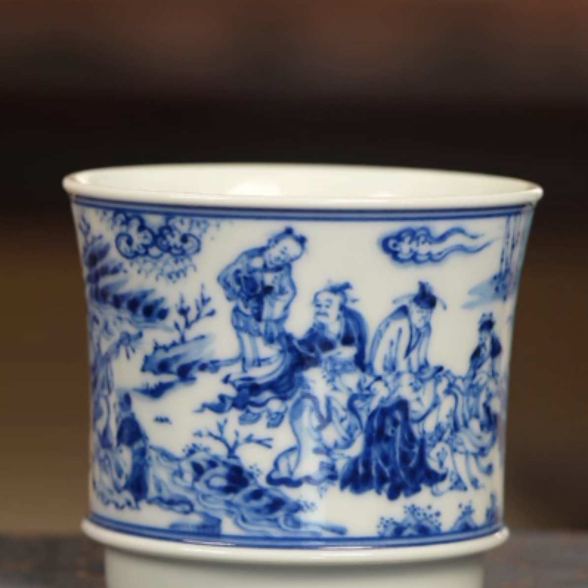 晓楼人物柴窑重工杯