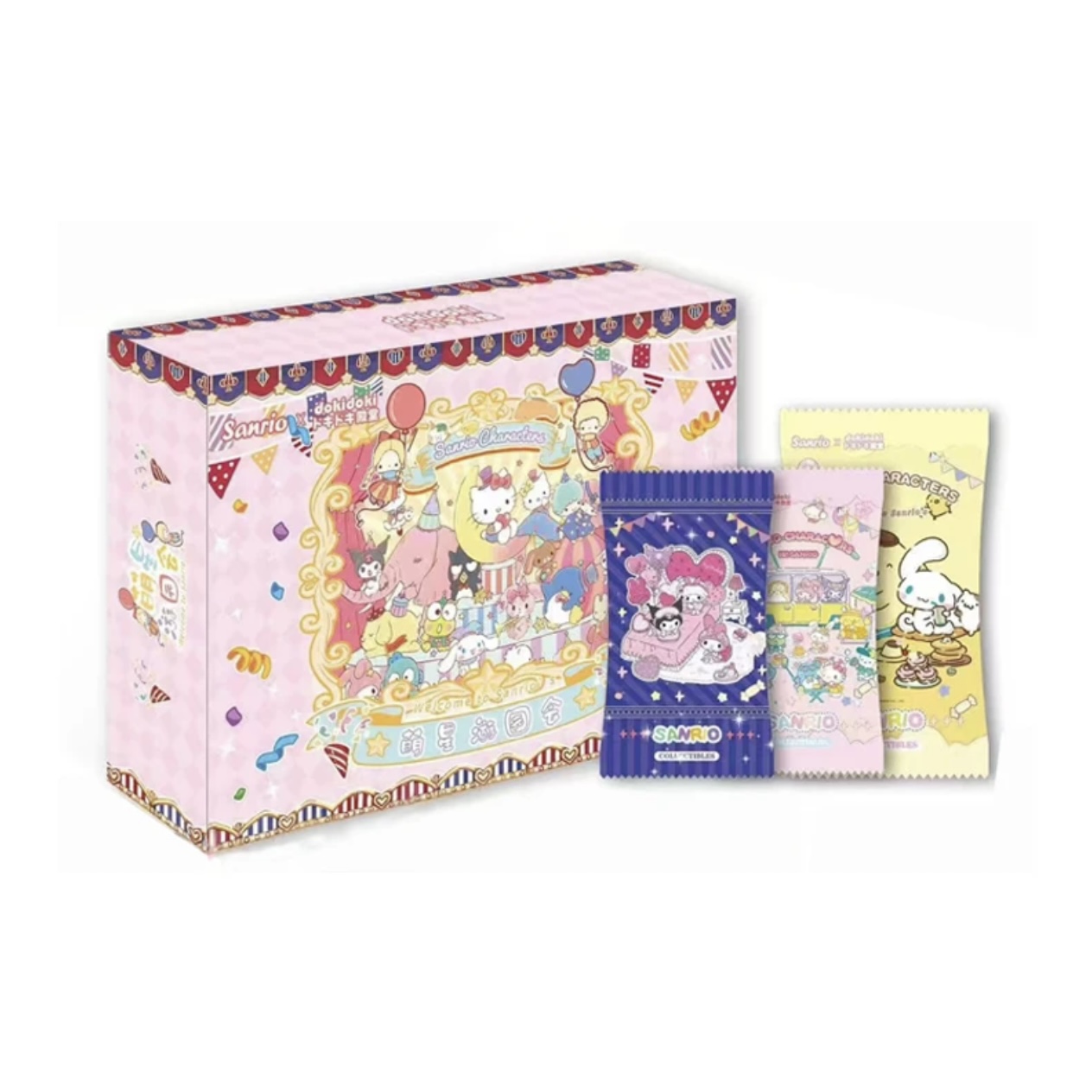 【平拆】Doki殿堂x三丽鸥第二弹 国卡二创收藏卡牌（直播间代拆）