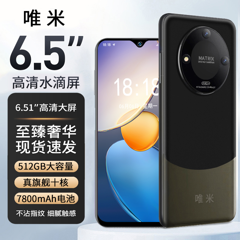 【官方正品】新款512G高端商务人脸双卡双待全网通智能手机