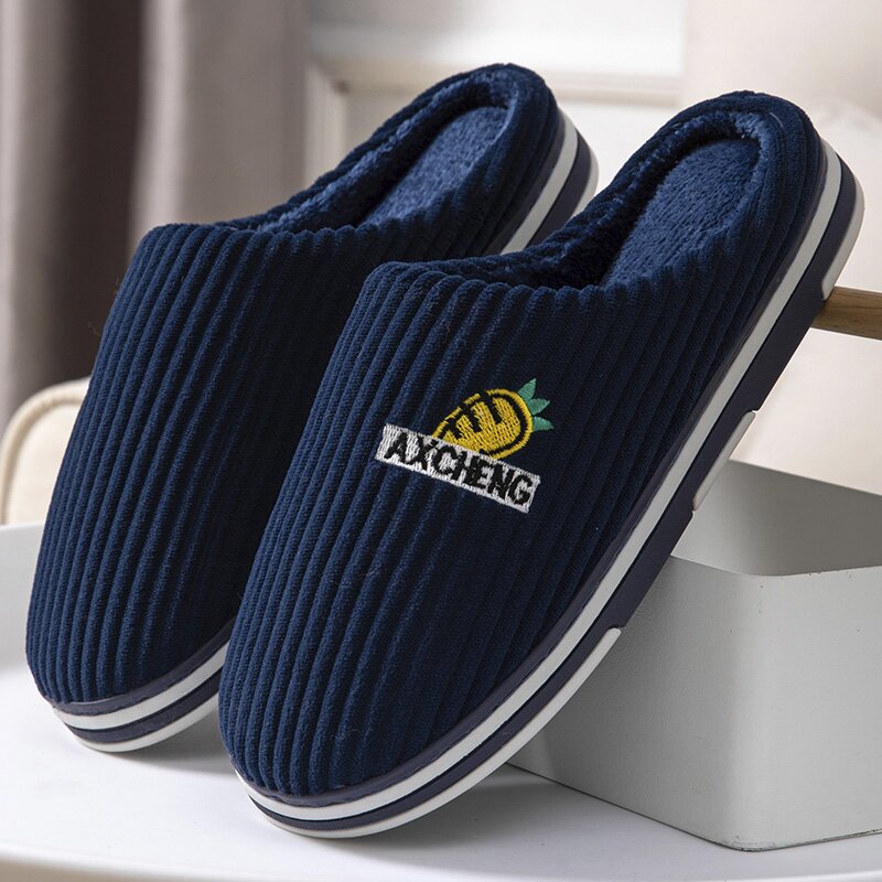 【宠粉福利】冬季棉拖鞋防滑厚底保暖加厚拖鞋男女居家室内厚底拖鞋商品图