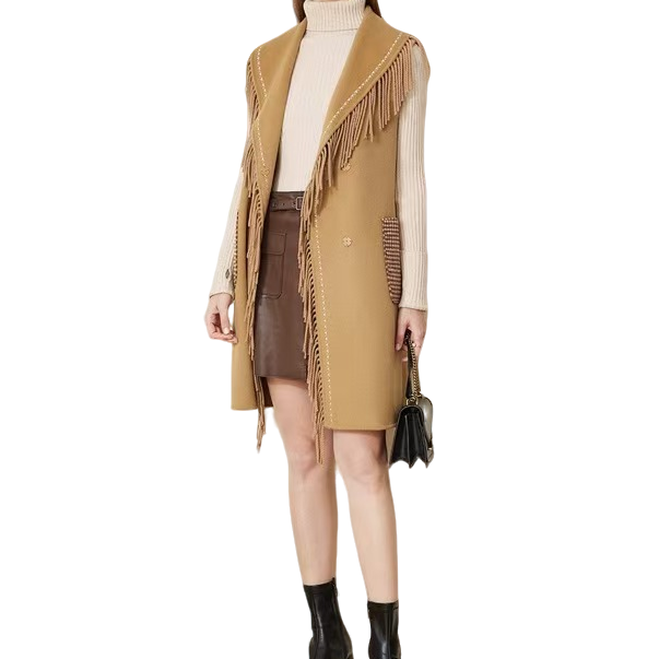 MARCOJOSH/马可乔希气质百搭休闲羊.毛大衣时尚轻奢显瘦MJ045