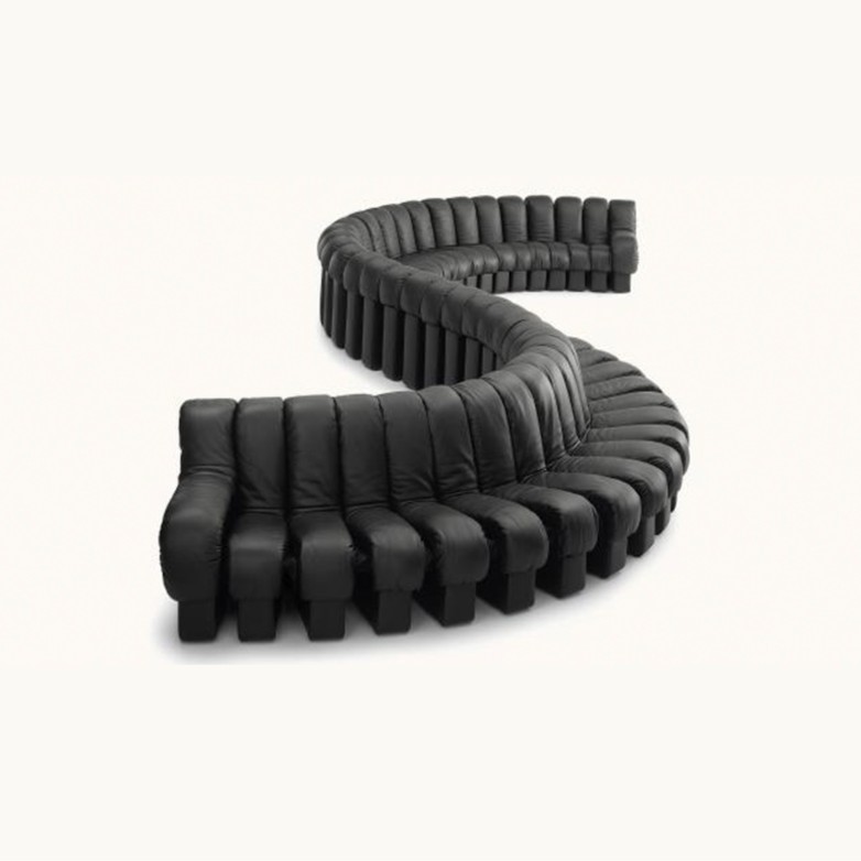 DS-266蛇形沙发 意式客厅极简大户型大平层弧形沙发