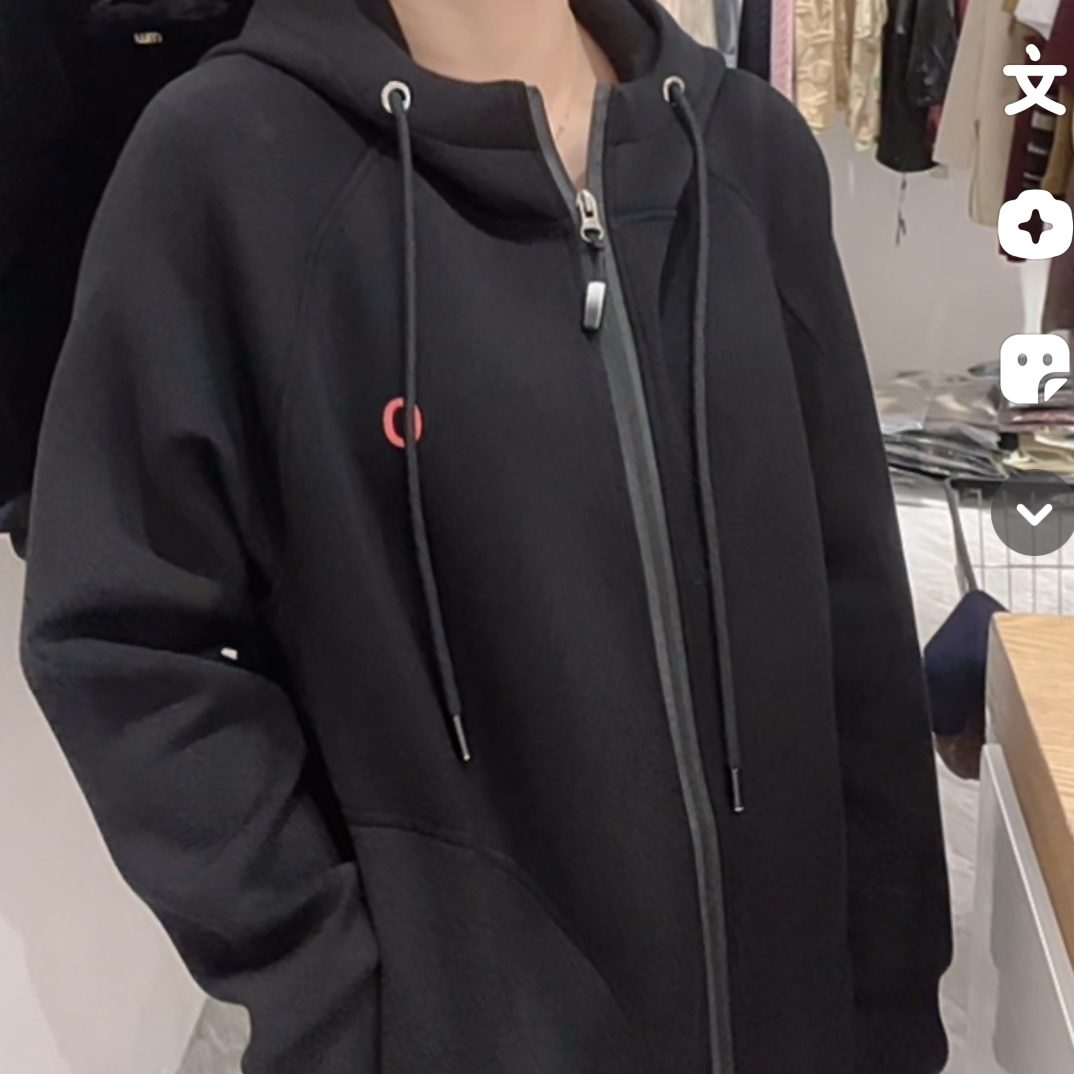 时尚宽松减龄空气棉休闲外套