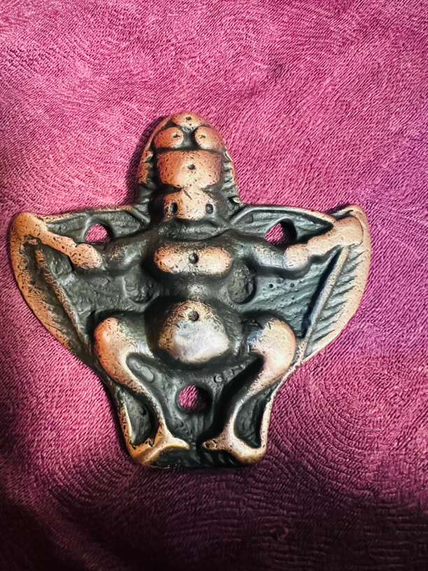 藏区天铁大鹏鸟吊坠 挂脖