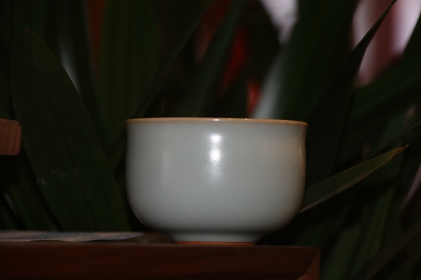 晓芳窑 汝窑杯 天青不开片 汝窑映泉杯陶瓷纯手工主人杯天青釉