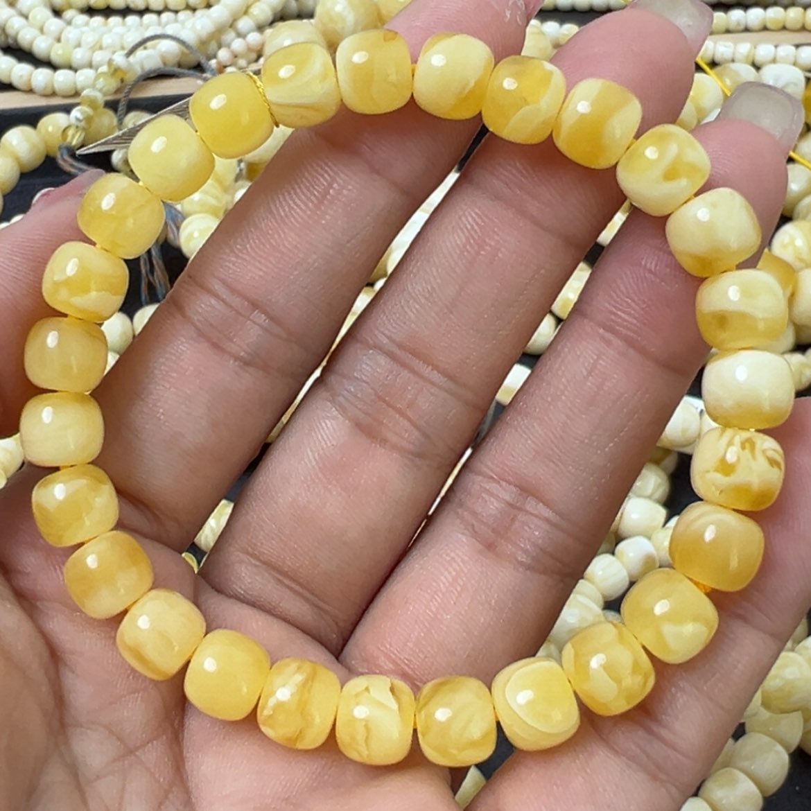 【闪购商品】蜜蜡手链未镶嵌