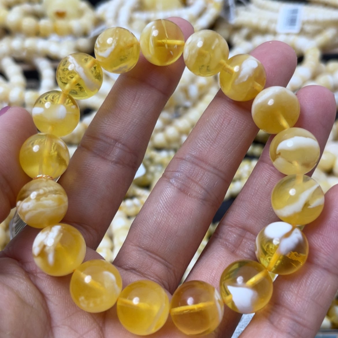 【闪购商品】琥珀手链未镶嵌
