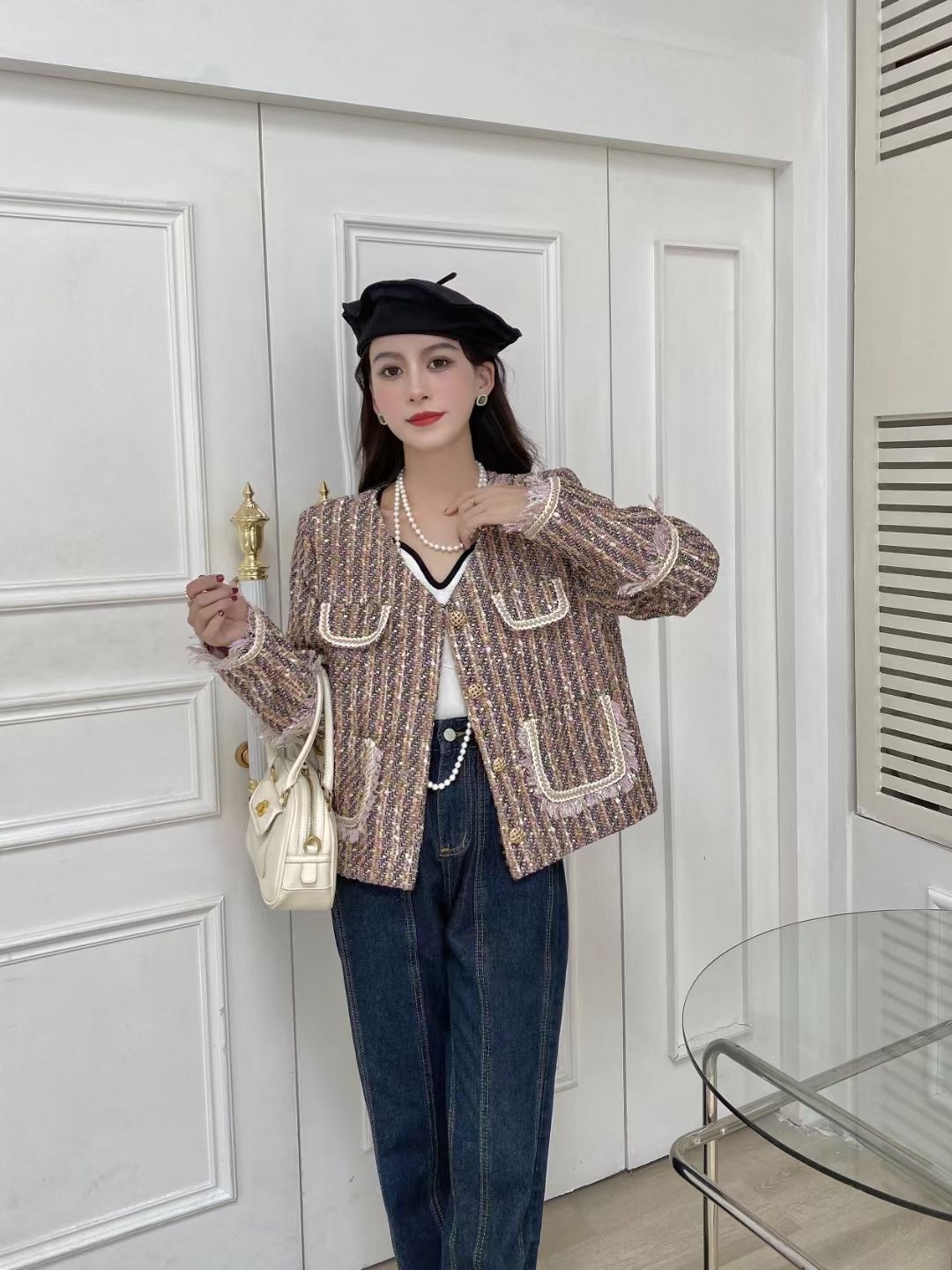 羊小姐家 小香风外套