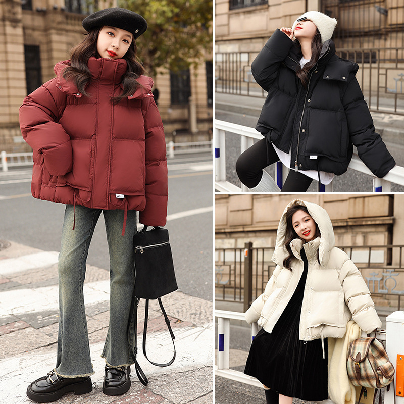 巴拉巴拉2023冬季儿童90羽绒服女童加厚新国标连帽羽绒外套中大童