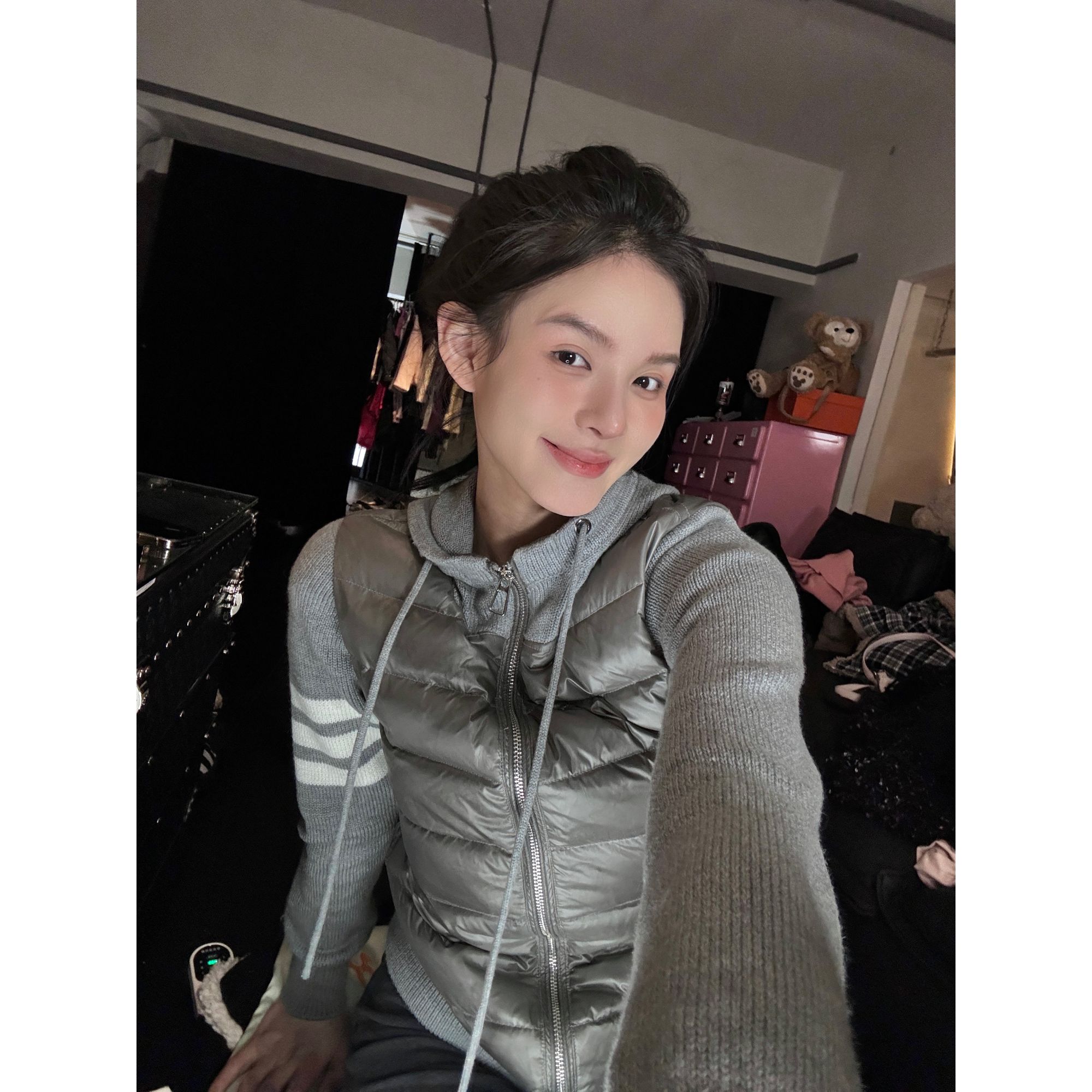 nisabena【课代表2.0】时尚短款保暖羽绒服轻薄秋冬季洋气女鸭绒服