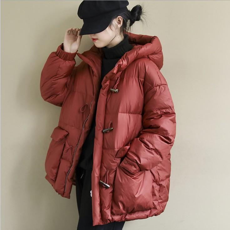新款棉衣大码装仿中款2023外套潮ins秋冬袄羽绒服
