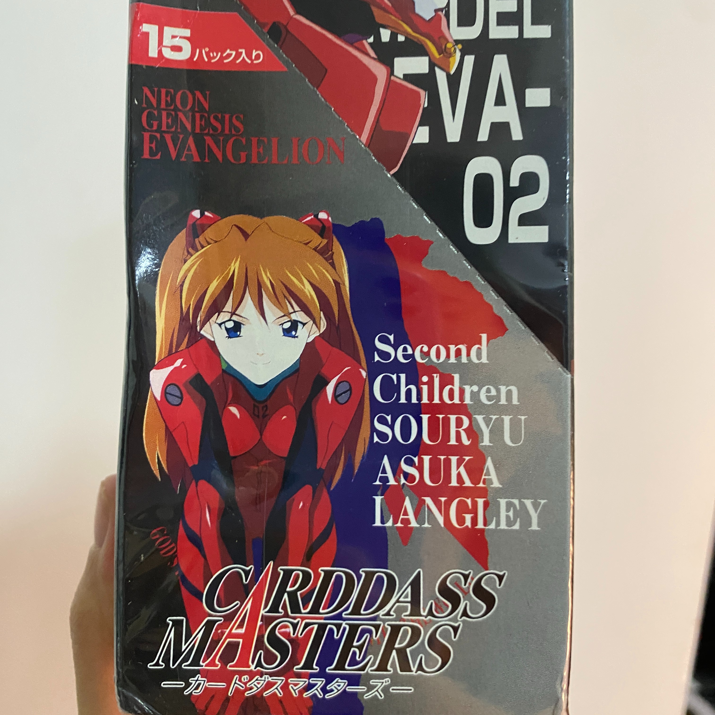 【日版EVA｜原盒1996第一弹中古卡】（一包十张）