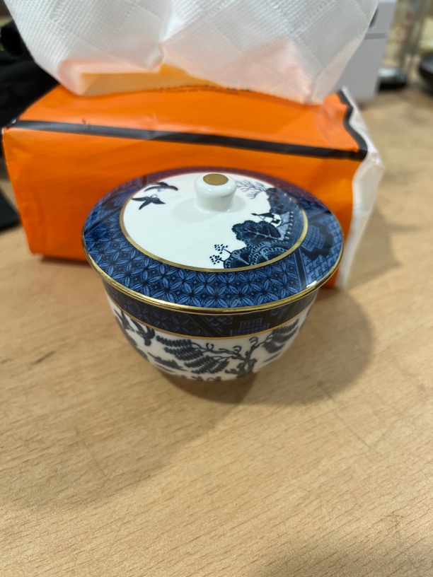 日光骨瓷主人盖杯
