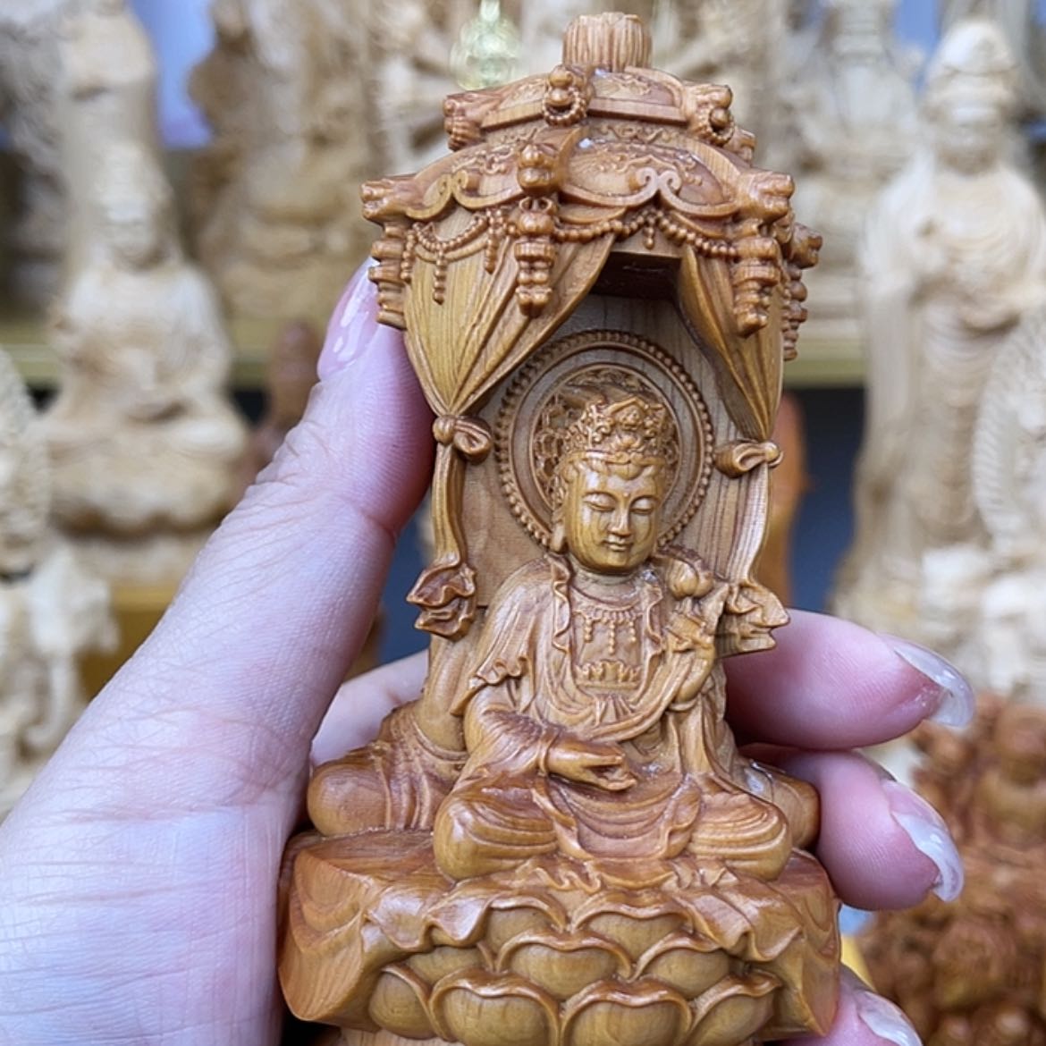 【闪购商品】柏木西方三圣