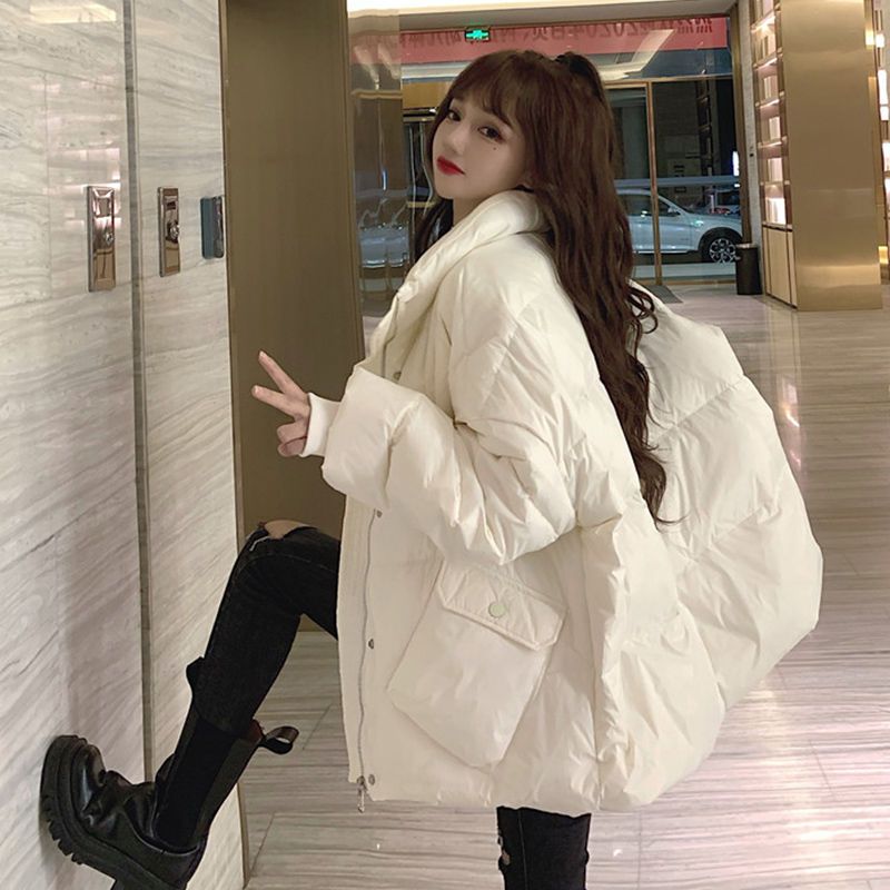 艾莱依羽绒服特大码300斤冬季加厚羽绒服羽绒服服女潮新款小个子