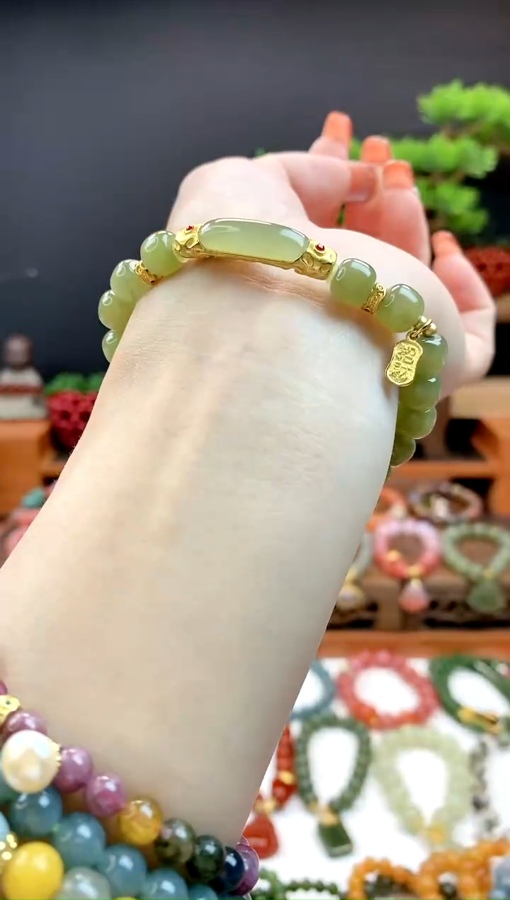 【闪购商品】和田玉手链未镶嵌（多样性发货）手牌