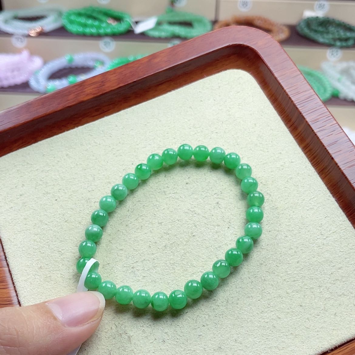 【闪购商品】翡翠手链未镶嵌