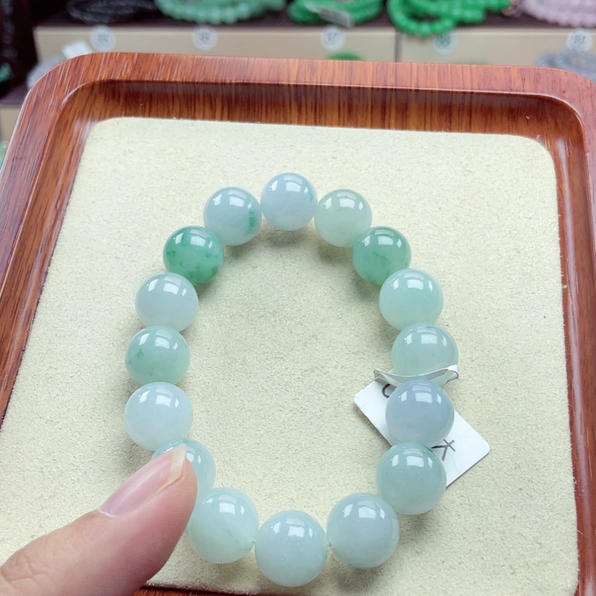 【闪购商品】翡翠手链未镶嵌爱***狂