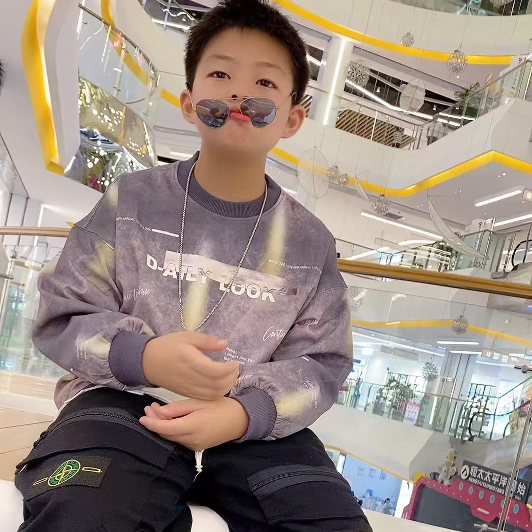 儿童卫衣福福福福福福