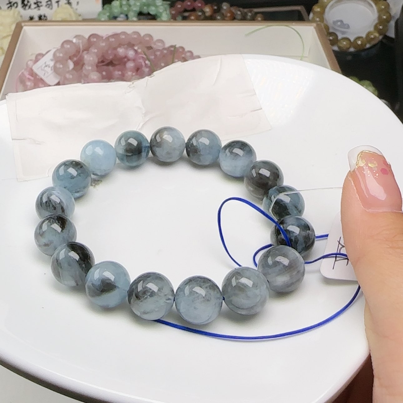 【闪购商品】紫晶笔搁银S925镶嵌哈*@247