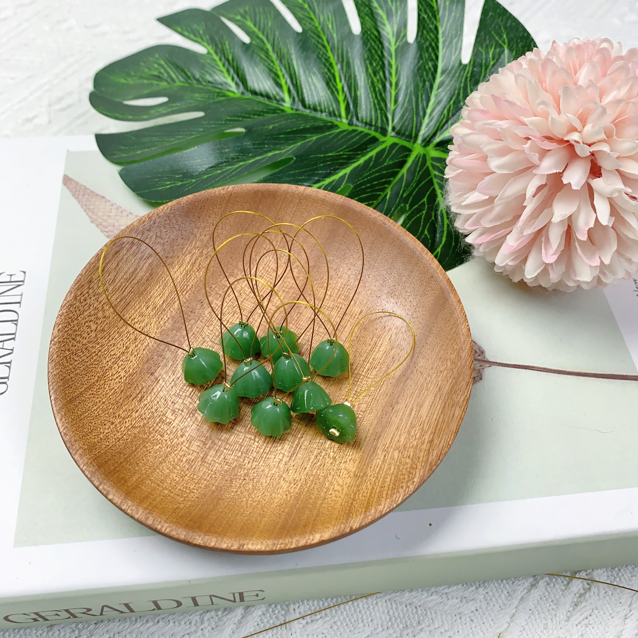 大喵纯手工制作毛线记号扣，diy毛线标记扣，手工编织辅助工具