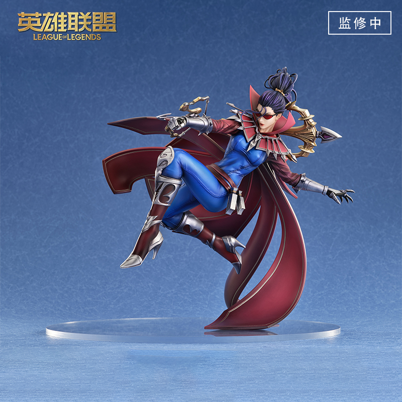 英雄联盟LOL GSAS联名 暗夜猎手薇恩1/7比例手办雕塑