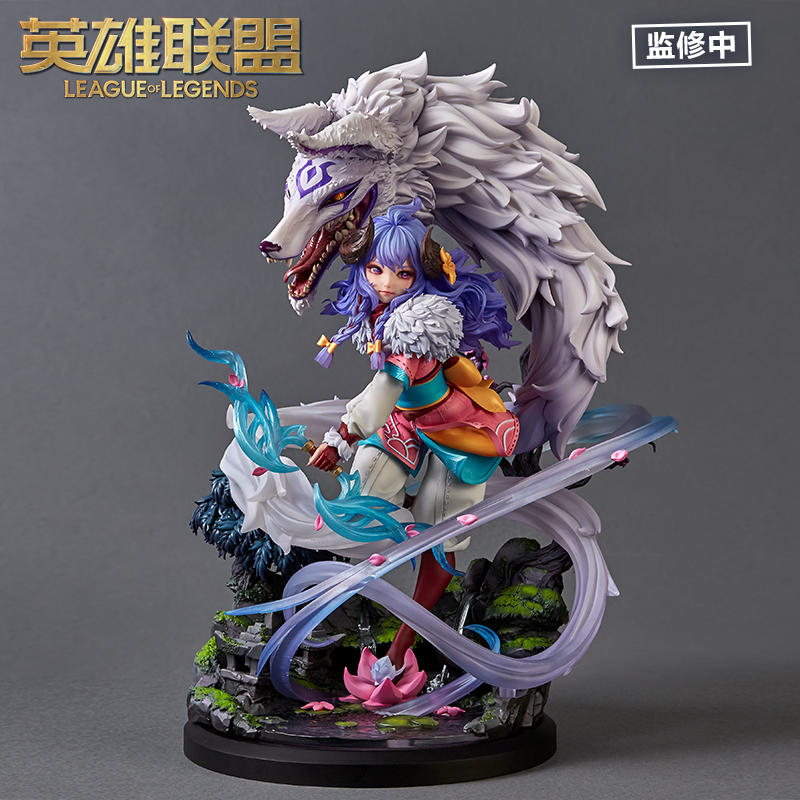 英雄联盟LOL灵魂莲华千珏1/6中型雕塑头部配件可替换游戏周边收藏
