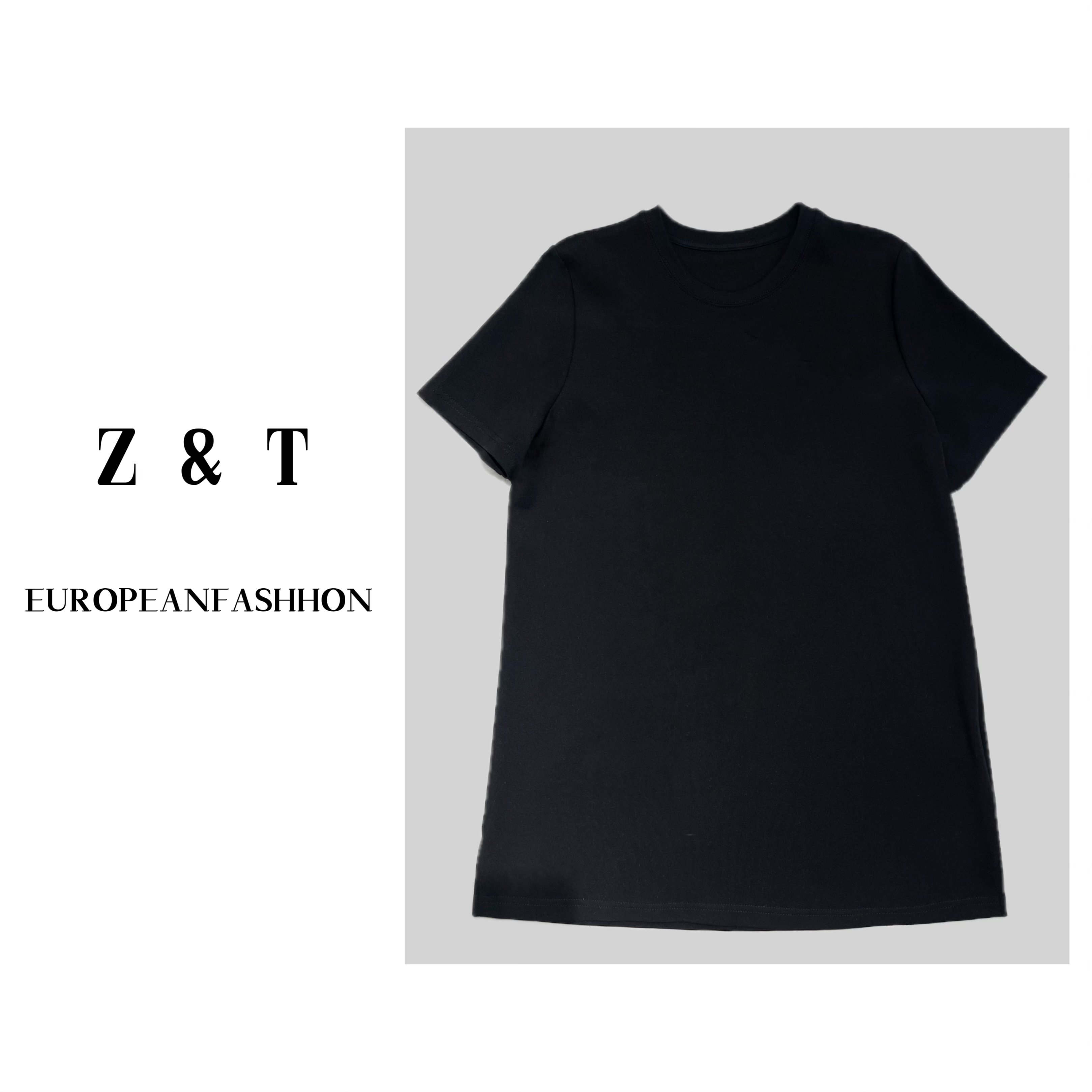 【高端定制 & 原创设计】夏季车标简约圆领轻奢时尚百搭3804春夏