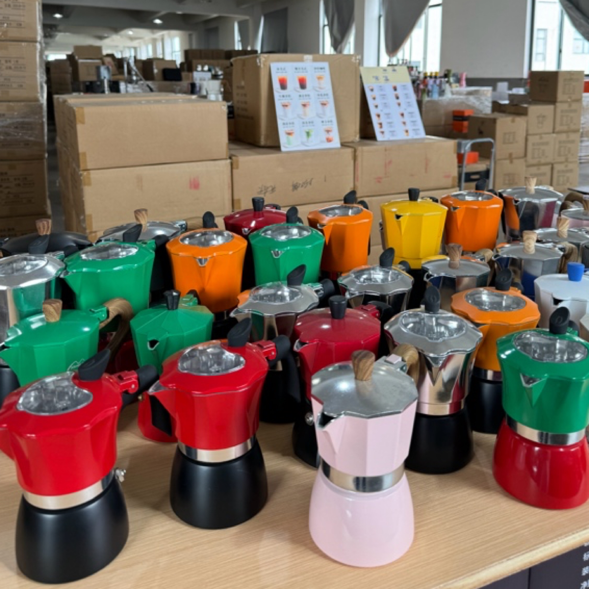 咖啡壶外贸原单尾货大全咖啡摩卡壶清货处理