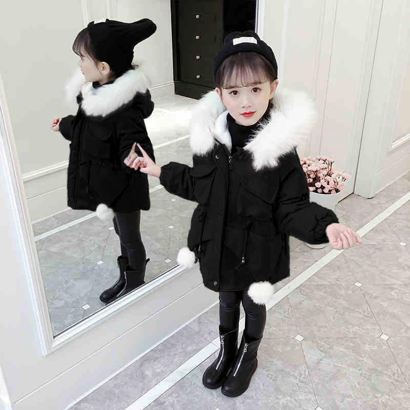女童棉衣2023新款秋冬儿童女孩棉袄洋气加厚外套棉服宝宝冬季衣服