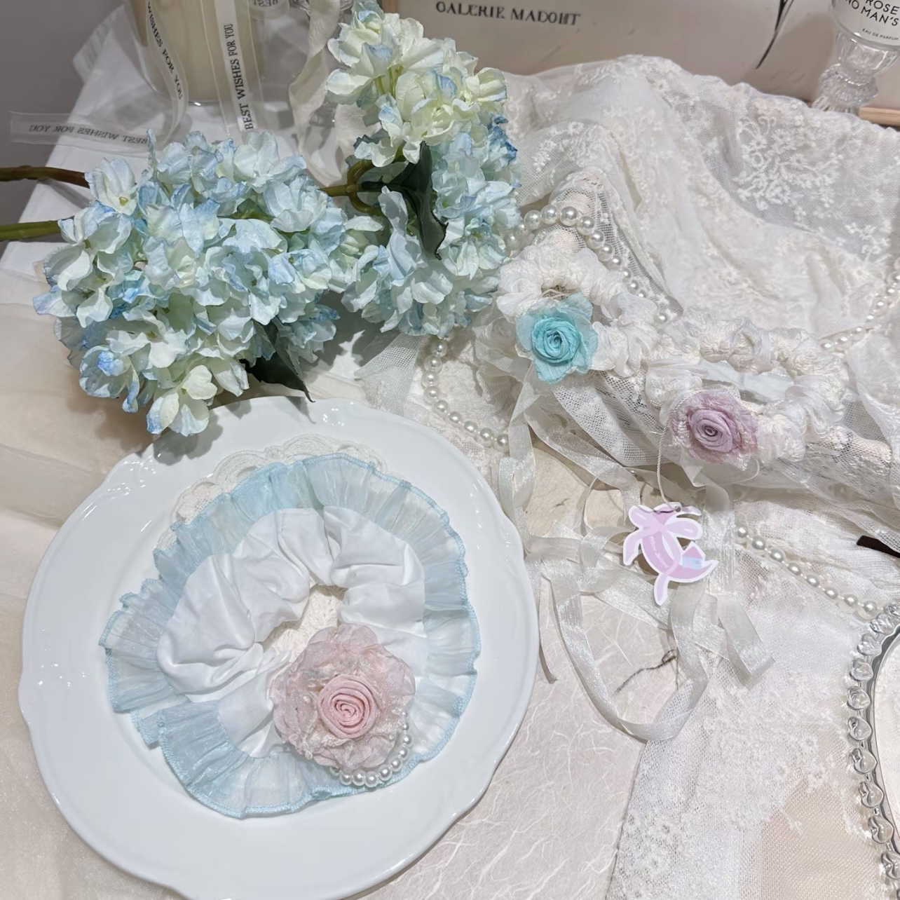 直播选款防拍链接、肠圈方巾发夹自选包