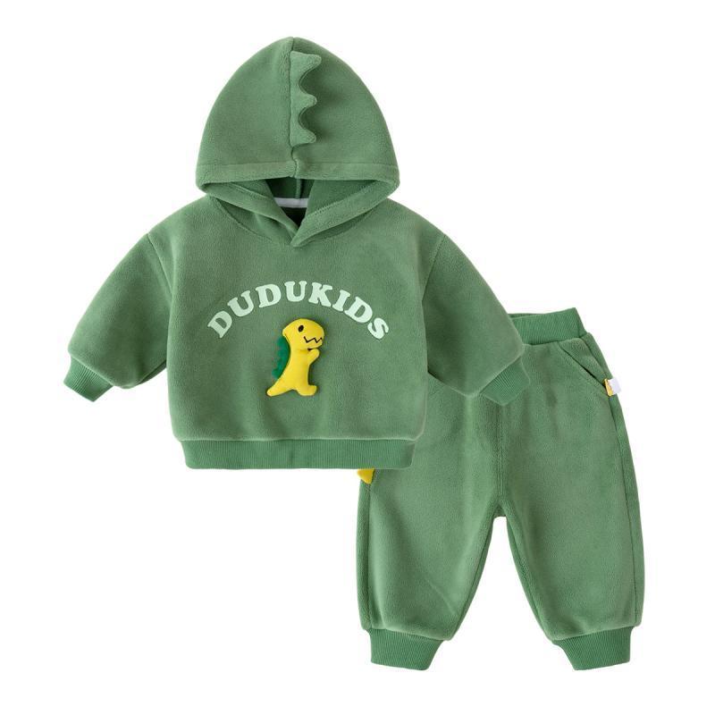 【小扬哥推荐】男童卫衣套装秋季儿童休闲卡通两件套秋装宝宝上衣