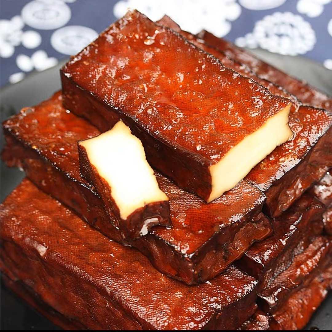 【老味道】尹鸭子卤烤豆干先卤后烤柏丫烟熏味下酒巴适900g顺丰包邮