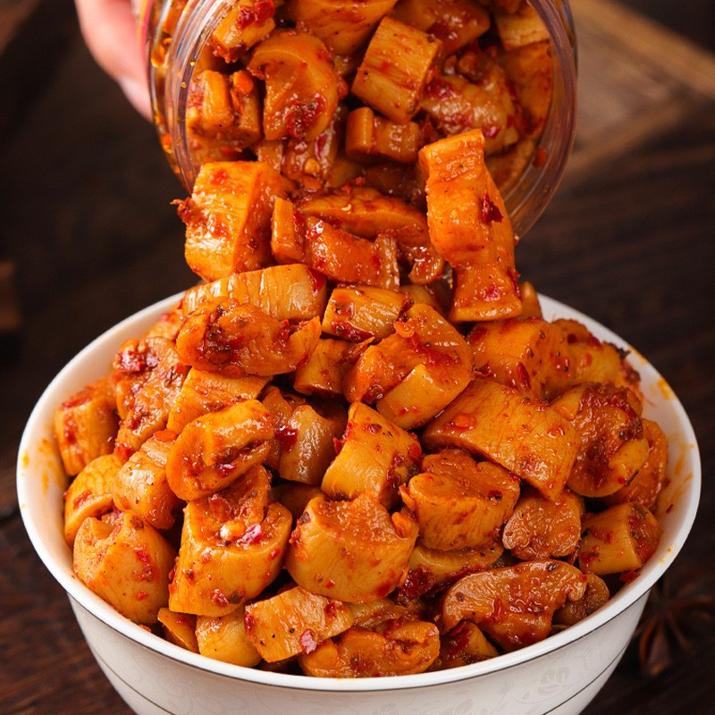 甜思福麻辣萝卜干重庆特产酱菜零食散装手撕素开袋香辣下饭菜