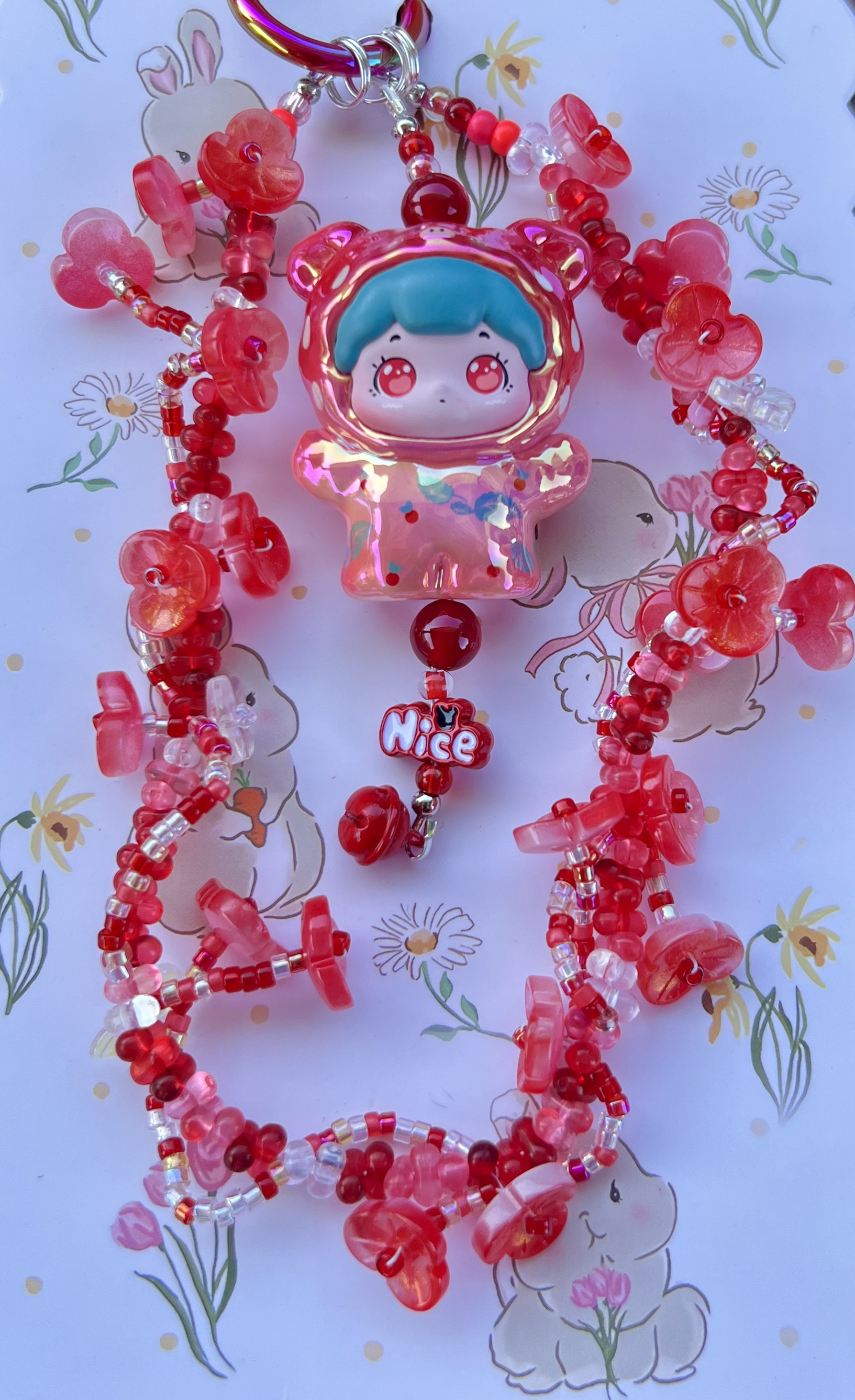 DIY手工挂链（抱抱系列）